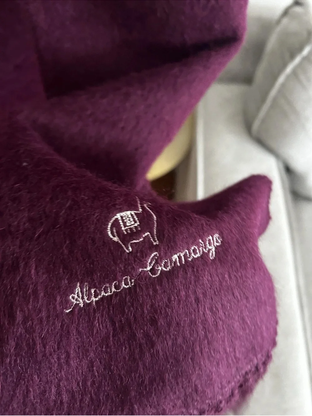 N/A alpaca burgundy